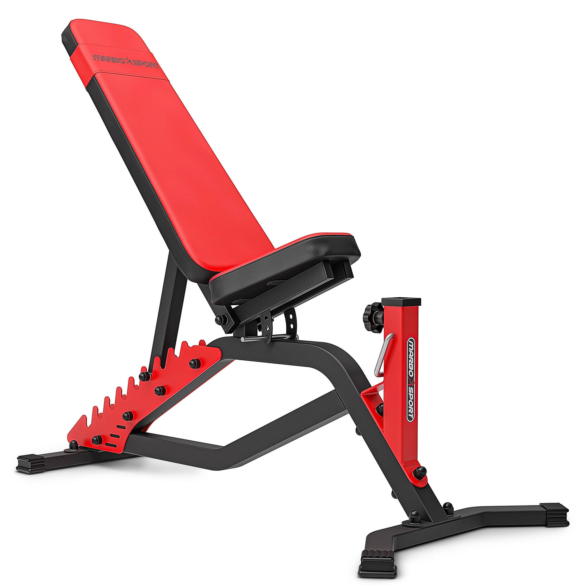 Banc de musculation réglable bilatéralement MS-L101 - Marbo Sport MS-L101, Équipement de force \ Bancs d'entraînement \ Les bancs Black Week 2023  Cyber Week 2023 Pour intermédiaire