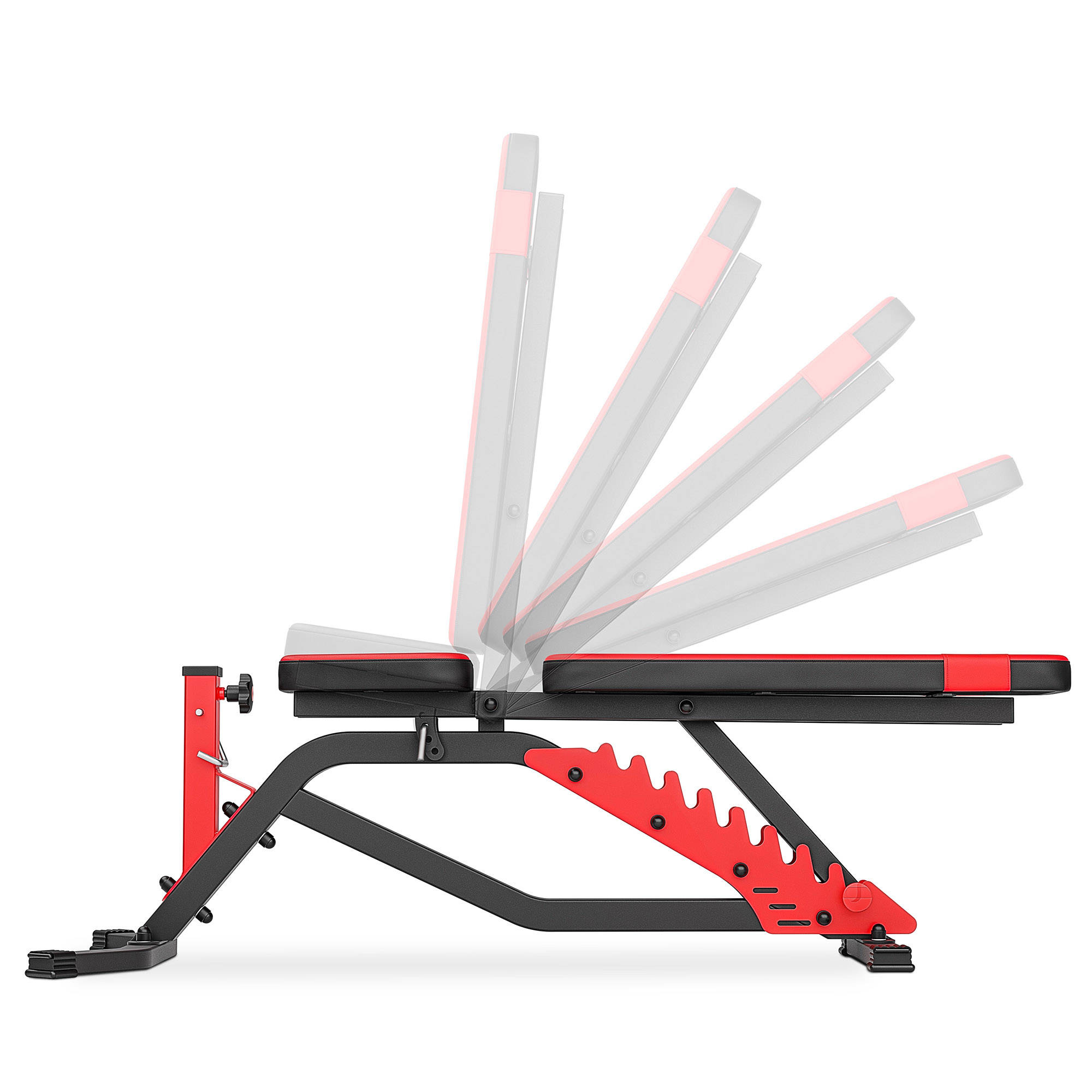 Banc de musculation réglable bilatéralement MS-L101 - Marbo Sport MS-L101, Équipement de force \ Bancs d'entraînement \ Les bancs Black Week 2023  Cyber Week 2023 Pour intermédiaire