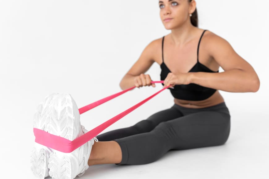 10 Exercices de musculation avec élastique de fitness