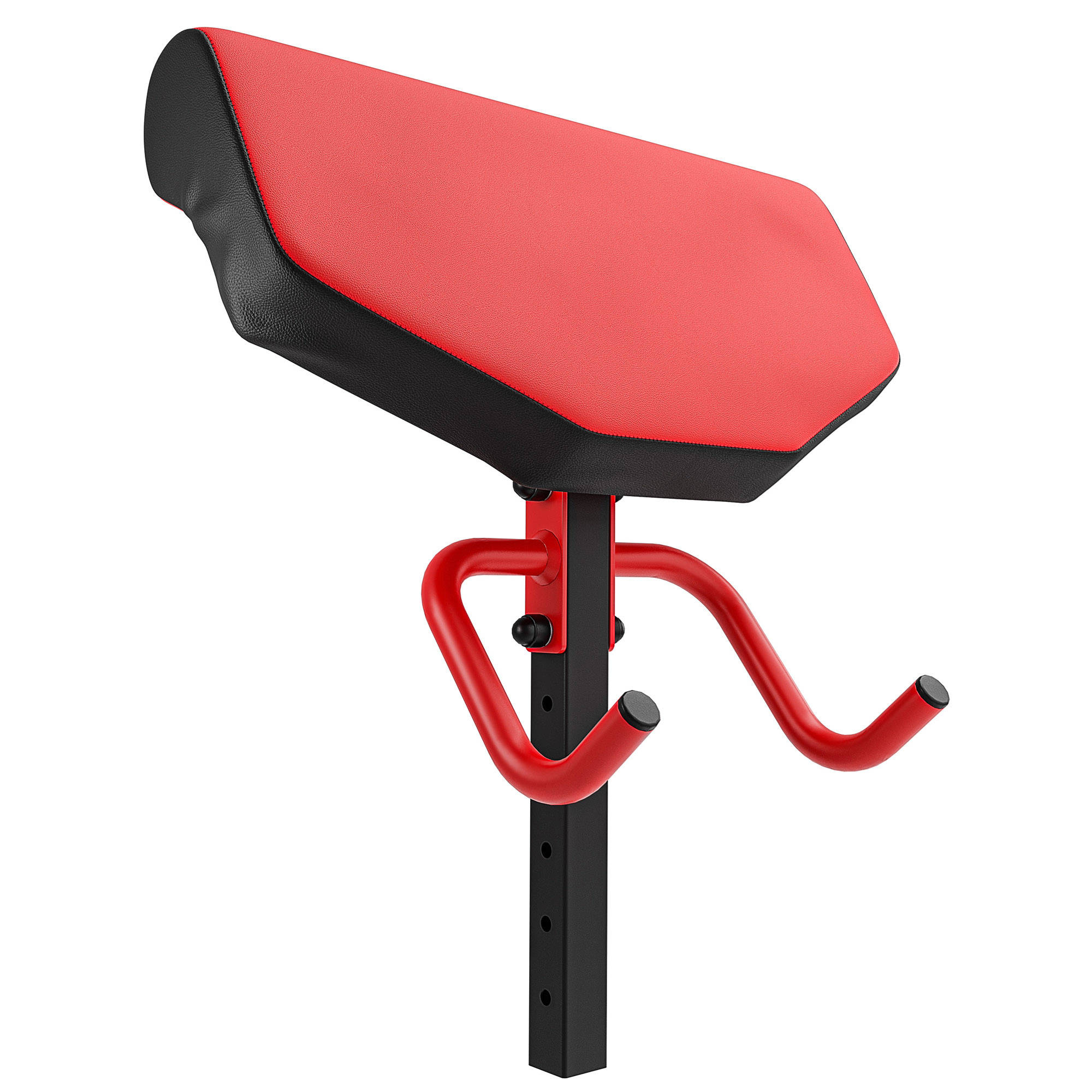 Base Fixation Barre Haltère En Caoutchouc - Pour Barre De 5cm - Fitness