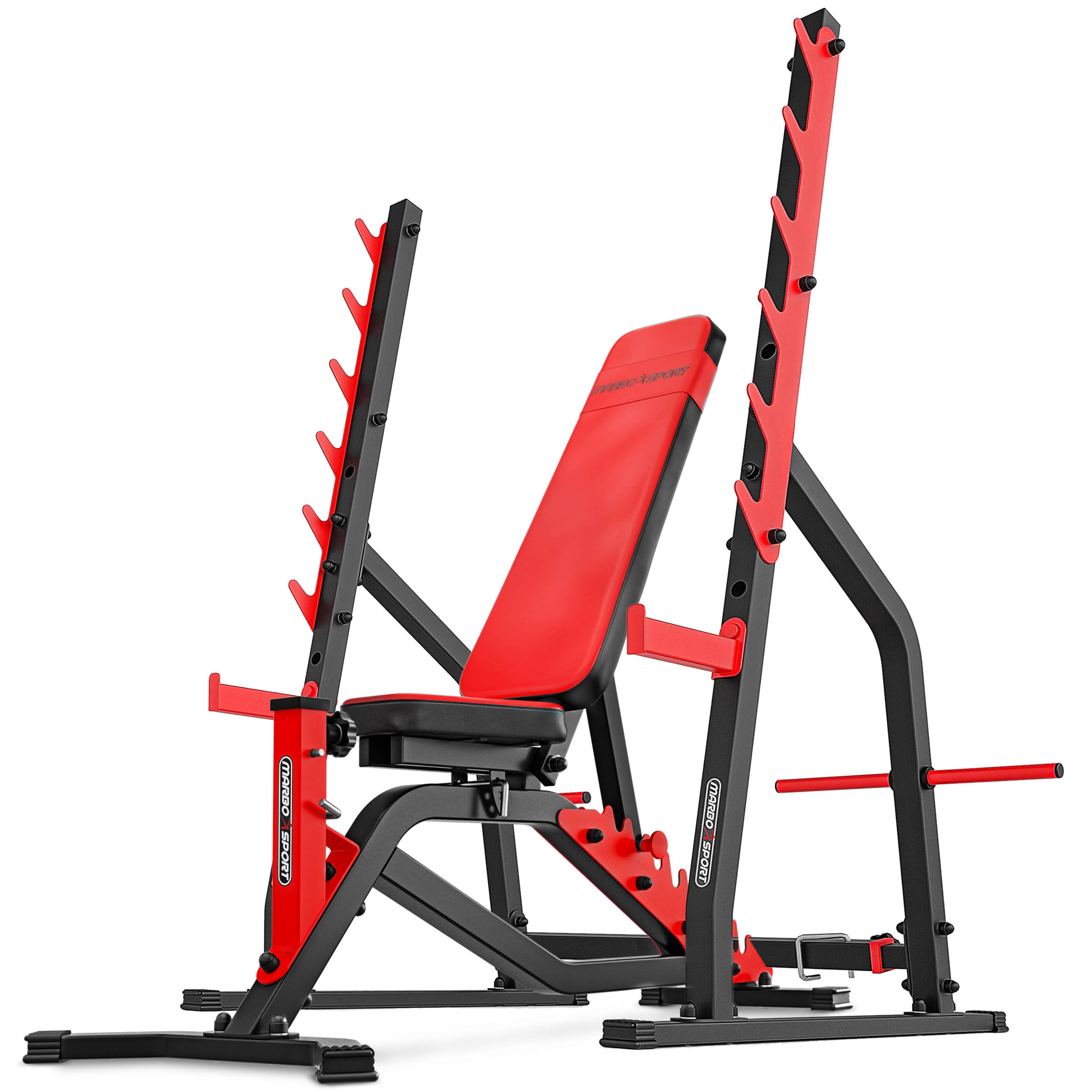 Banc de musculation réglable bilatéralement MS-L101 - Marbo Sport MS-L101, Équipement de force \ Bancs d'entraînement \ Les bancs Black Week 2023  Cyber Week 2023 Pour intermédiaire