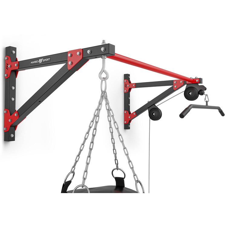 Espalier Extérieur Avec Barre Traction - Support Sac Frappe - Barres Dips - 110 Kg - Pour Jardin Ou Extérieur