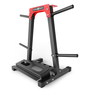 Râtelier Marbo Sport MH-S207 Pour Poids De Musculation - Support 300kg Pour Disques Et Barres - Fitness Maison
