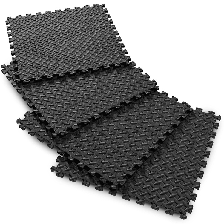Tapis de sport puzzle 12 mm 4 pièces. - Marbo Sport