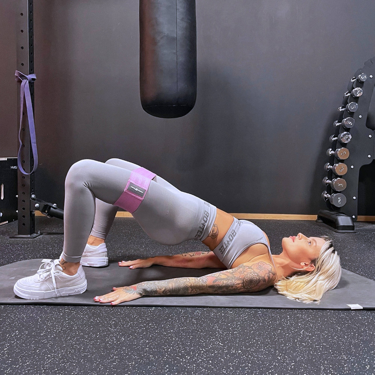 Kit 3 Bandes Élastiques Musculation en Tissu Fabric Bands - Marbo Sport