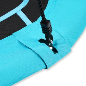 Balançoire nid d'oiseau ovale 167 x 71 cm turquoise - Marbo Sport