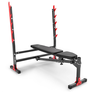 Banc de Musculation Réglable avec Chandelles Intégrés MH-L107 2.0 - Marbo Sport