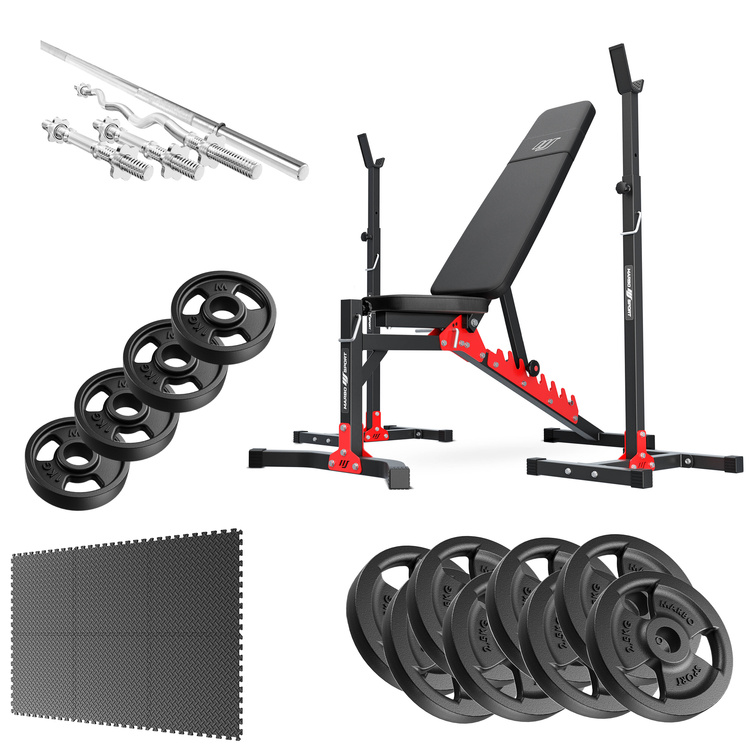 Kit de musculation pour débutants – Men Basic - Marbo Sport