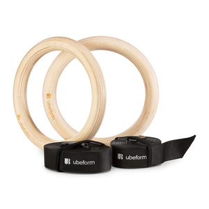 Anneaux de gymnastique en bois - Ubeform