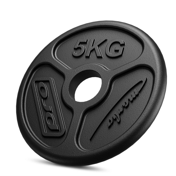 Ensemble de poids en fonte olympiques ø50 / 51 mm | 30 kg / 2 x 5 kg + 6 x 2,5 kg + 4 x 1,25 kg - Marbo Sport