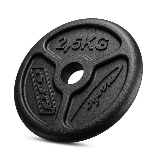 Poids en fonte de 2,5 kg SLIM MW-O2,5-slim - Marbo Sport