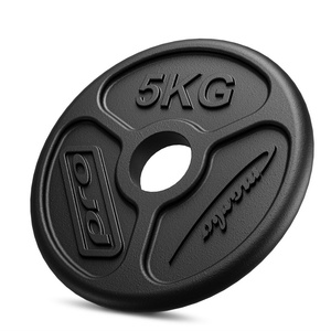 Set 65 kg | Barre d'haltère olympique 180 cm + barre d'haltère incurvée 120 cm + 2x barre d'haltère 50 cm + poids en fonte olympiques 2x5kg, 6x2,5kg, 4x1,25kg - Marbo Sport