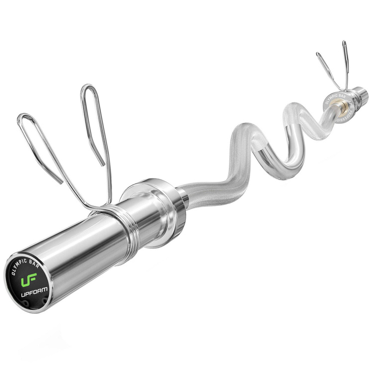 Barre olympique fortement incurvée de 120 cm UF-G120ML-OLI-CH - UpForm