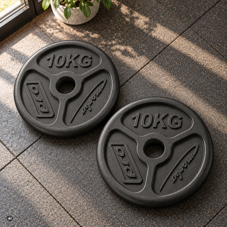 Poids en fonte olympique de 10kg MW-O10-OLI - Marbo Sport