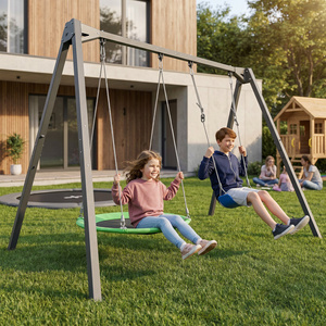 Portique Balançoire Double Premium avec Roulements MO-013 - Marbo Sport