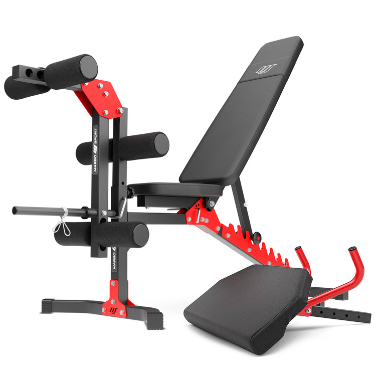 Ensemble MH1 | Banc de musculation MH-L115 + banc à biceps MH-A101 + banc de musculation MH-A102 - Marbo Sport