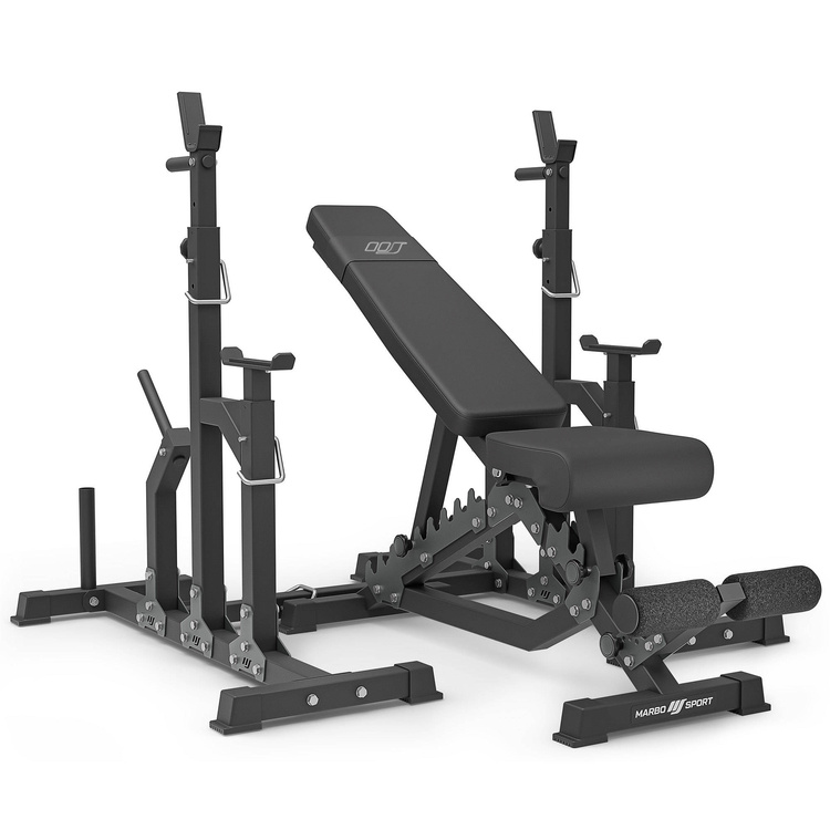 Supports Combinés pour Salle de Sport avec Sécurités MS-S104 2.0 - Marbo Sport