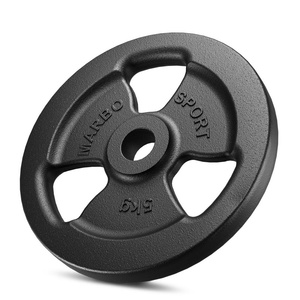 Ensemble de poids en fonte Tri-grip ø30 / 31 mm | 30 kg / 4 x 5 kg + 4 x 2,5 kg - Marbo Sport