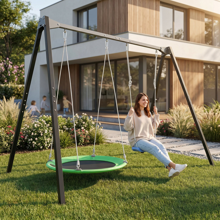 Portique Balançoire de Jardin Double MO-002 - Marbo Sport