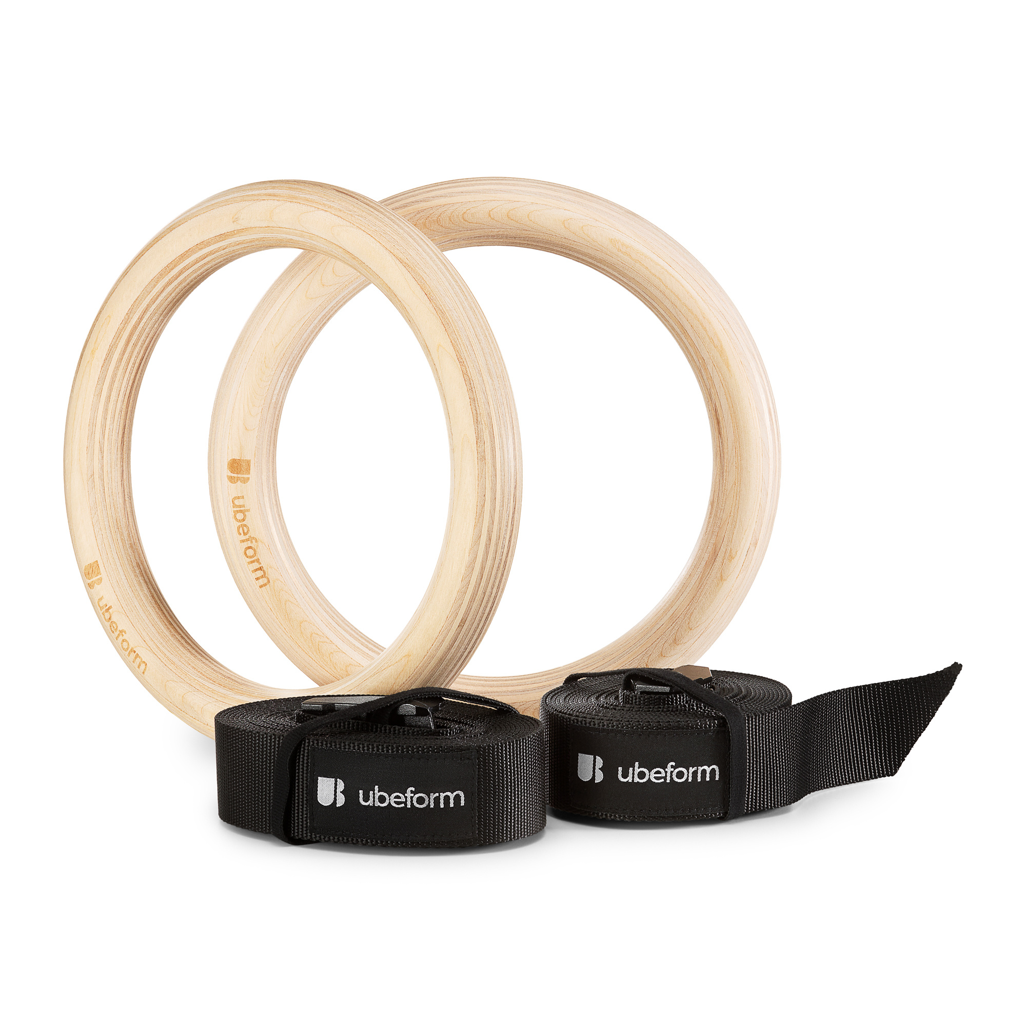 Anneaux de gymnastique en bois - Ubeform