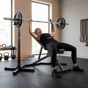 Ensemble SG1 | Banc d'exercice SG-11 + support pour barre SG-10 - SmartGym Fitness Accessories