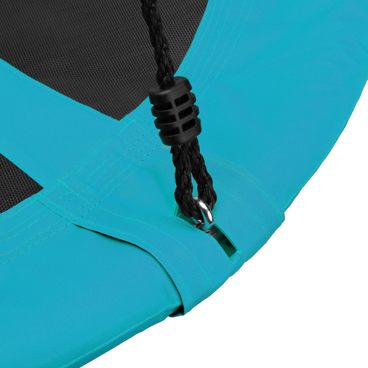 Balançoire suspendue nid de cigogne Ø100 cm türkis - NILS