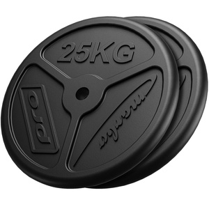 Ensemble de poids en fonte Slim ø30 / 31 mm | 50 kg / 2 x 25 kg - Marbo Sport
