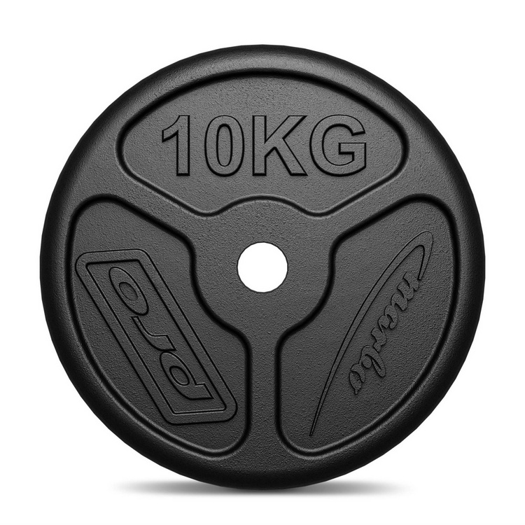 Poids en fonte de 10 kg SLIM MW-O10-slim - Marbo Sport