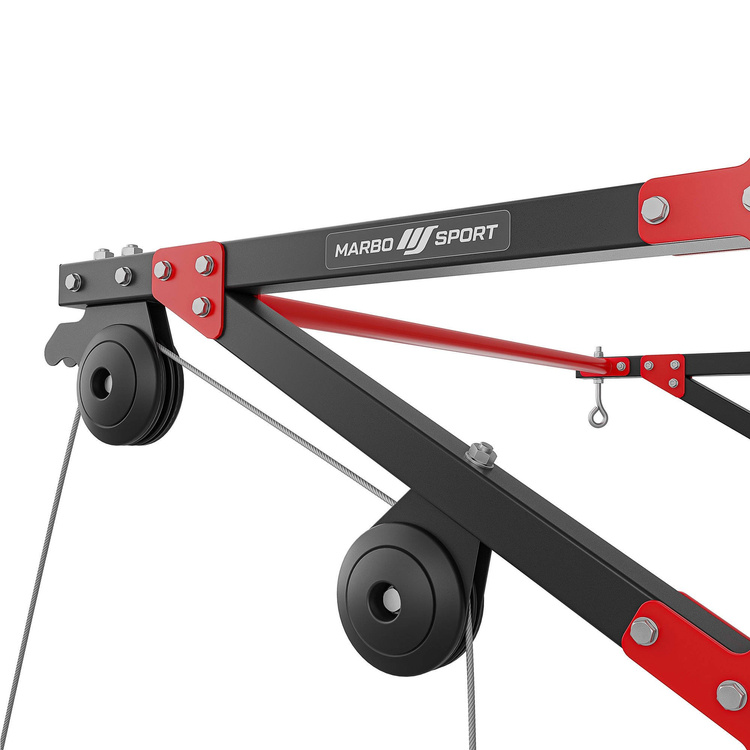 Barre de Traction Murale Multifonctions 3 en 1 MH-D204 - Marbo Sport