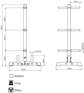 Arbre à Disques MS-S103 2.0 - Marbo Sport