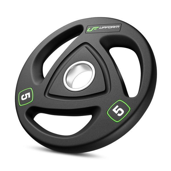 Poids olympique avec revêtement de caoutchouc HQ 5 kg - UpForm