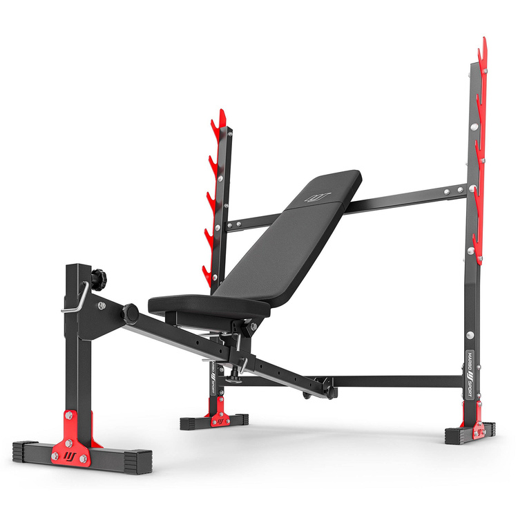 Banc de Musculation Réglable avec Chandelles Intégrés MH-L107 2.0 - Marbo Sport