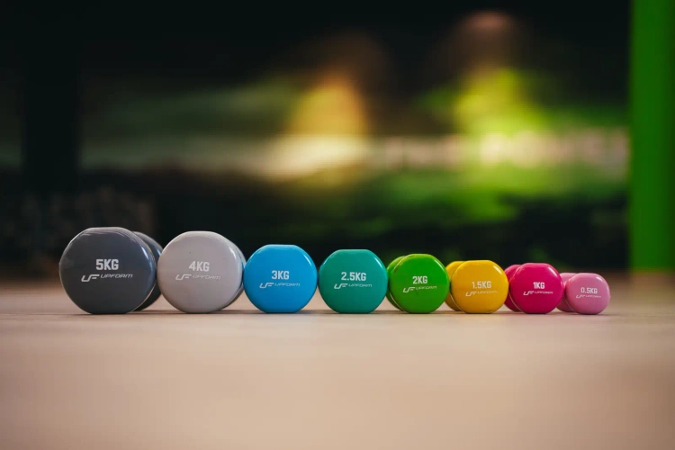 Haltère en vinyle 1 kg - UpForm