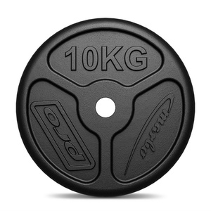 Poids en fonte de 10 kg SLIM MW-O10-slim - Marbo Sport