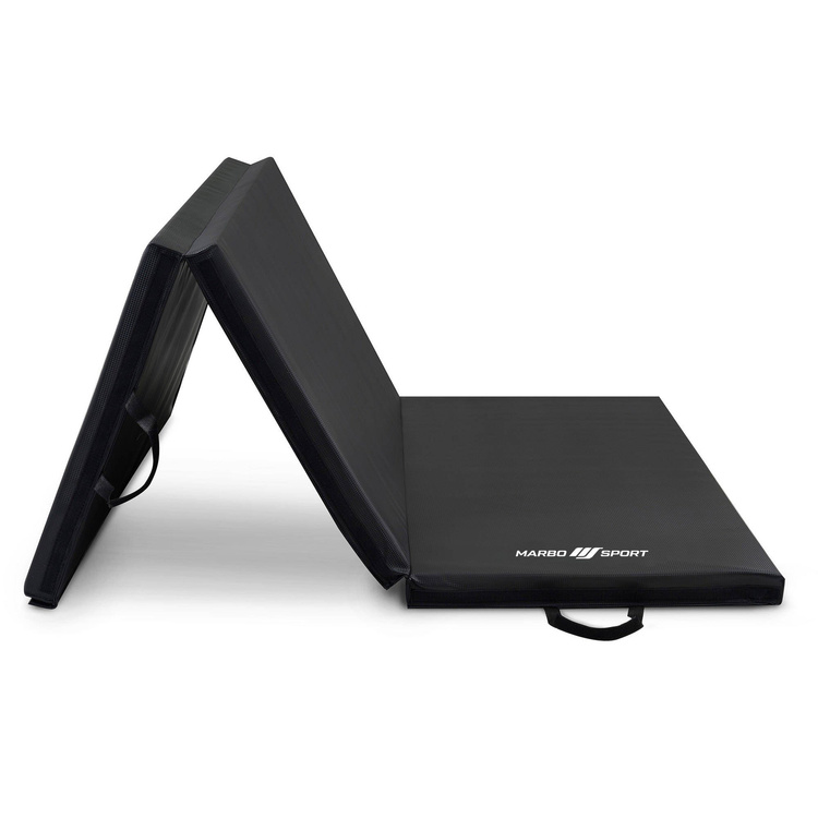 Tapis pliable stable avec fermeture velcro 180 x 90 x 5 cm noir - Marbo Sport