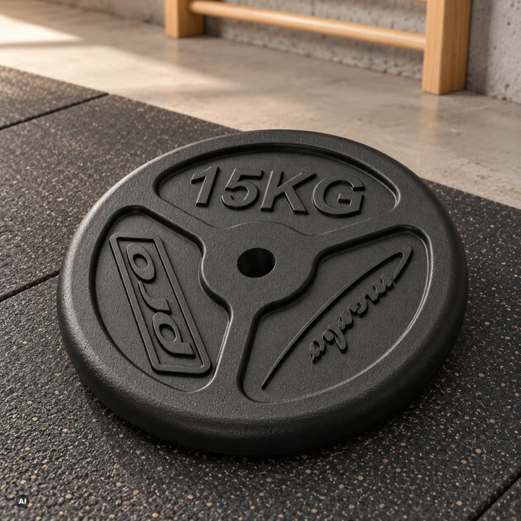 Poids en fonte de 15 kg SLIM MW-O15-slim - Marbo Sport
