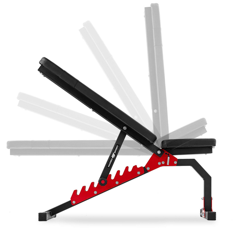 Banc de Musculation Réglable Incliné Décliné MH-L114 - Marbo Sport