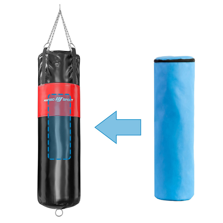 Sac de frappe renforcé 150 cm fi45cm + Torpedo MC-W150 | 45-EX - Marbo Sport
