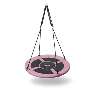 Balançoire suspendue nid de cigogne Ø100 cm PINK - NILS