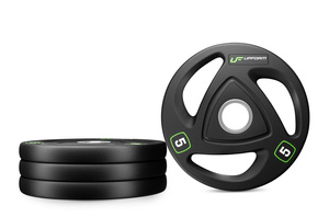 Poids olympique avec revêtement de caoutchouc HQ 5 kg - UpForm