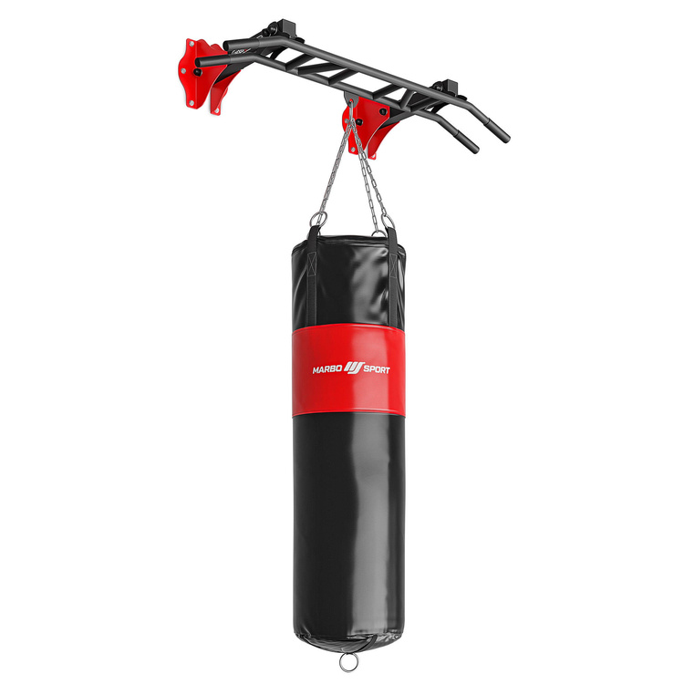 Barre de Traction Murale Multi-Grip avec Support Sac de Frappe MS-D203 - Marbo Sport