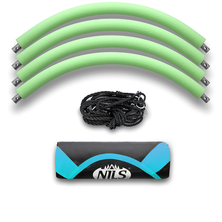 Balançoire suspendue nid de cigogne Ø100 cm türkis - NILS