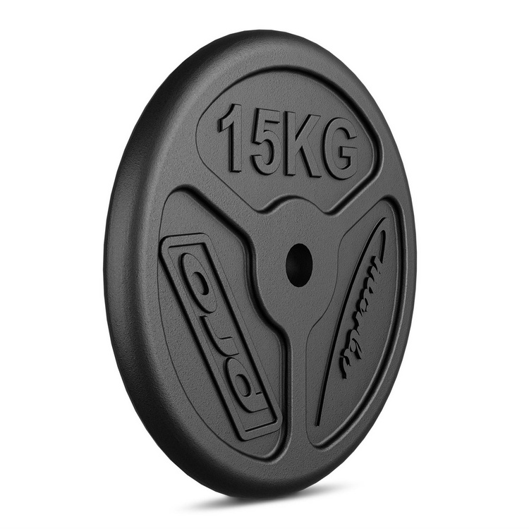Poids en fonte de 15 kg SLIM MW-O15-slim - Marbo Sport