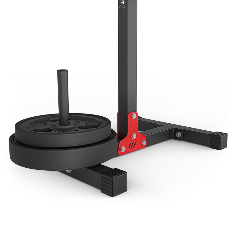 Support pour barre avec système de protection et barre repose-poids (2 pièces) MH-S202 - Marbo Sport