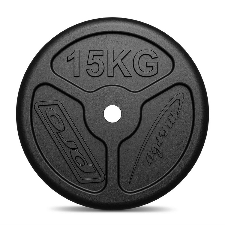 Poids en fonte de 15 kg SLIM MW-O15-slim - Marbo Sport