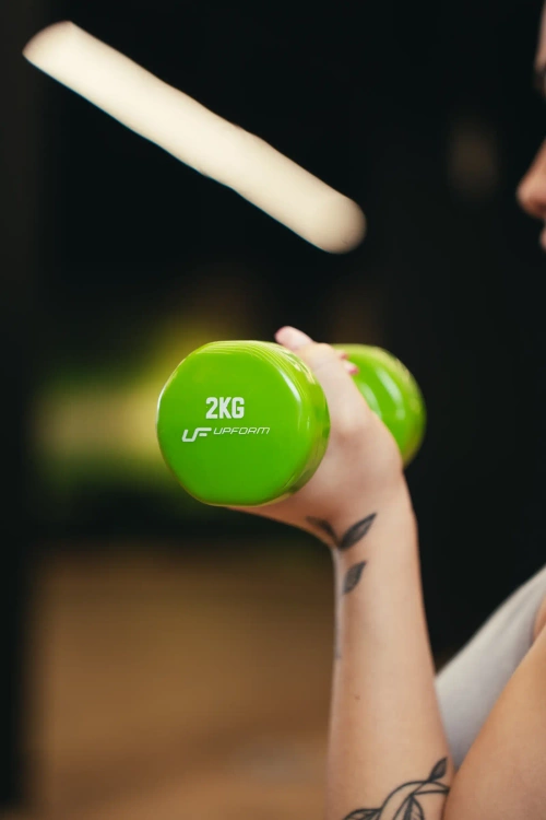 Haltère en vinyle 2 kg - UpForm