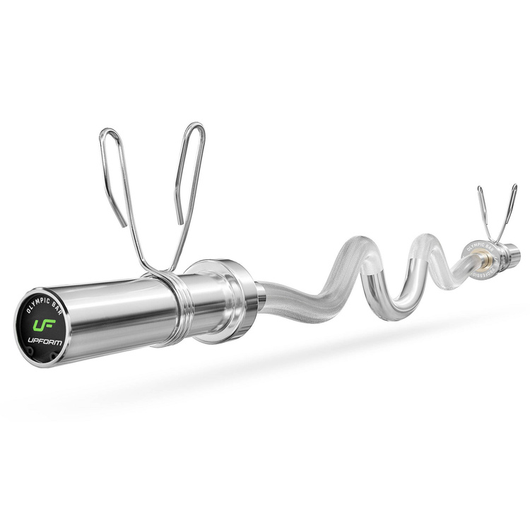 Barre olympique fortement incurvée de 120 cm UF-G120ML-OLI-CH - UpForm