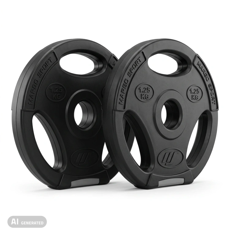 Set de disques de musculation composites 2 x 1,25 kg - Marbo Sport