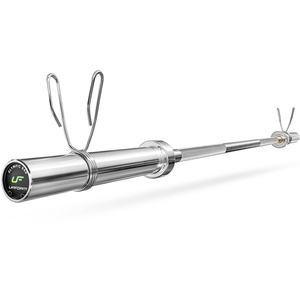 Ensemble OLG1 | Barre d'haltère olympique de 180 cm + Barre d'haltère incurvée de 120 cm + 2x Barre d'haltère courte olympique 50 cm - Marbo Sport