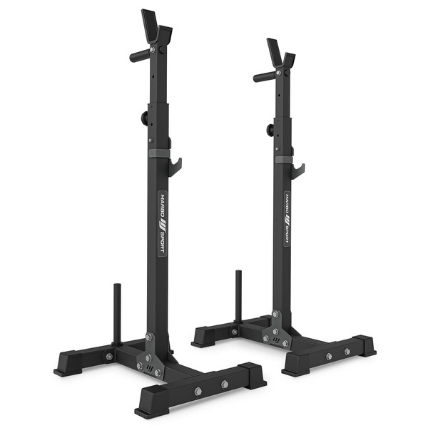 Supports d'haltères multi-niveaux (2 pièces) avec assistance MS-S108 2.0 - Marbo Sport